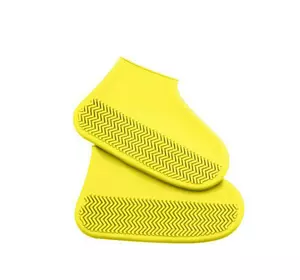 Чохли бахіли на взуття Shoe Cover, жовті, S 30-35